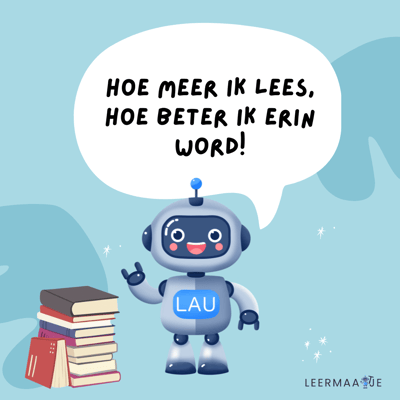 hoe meer ik lees, hoe beter ik erin word!