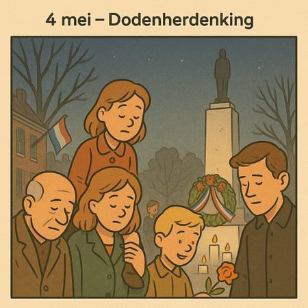 De Dodenherdenking in Nederland