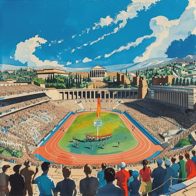 De Historie van de Olympische Spelen-1