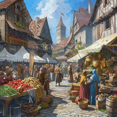 De Middeleeuwse Markt