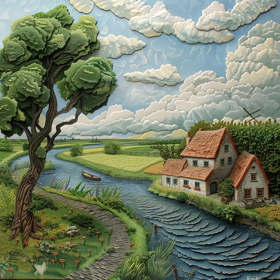 De Rijn in Arnhem