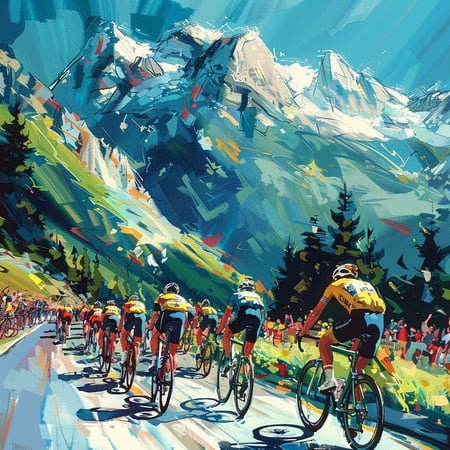 De Tour de France- Een adembenemend fietsavontuur