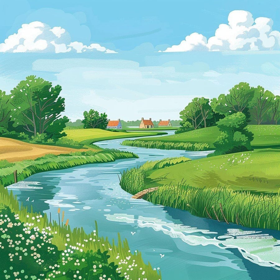 Fietsen langs de IJssel
