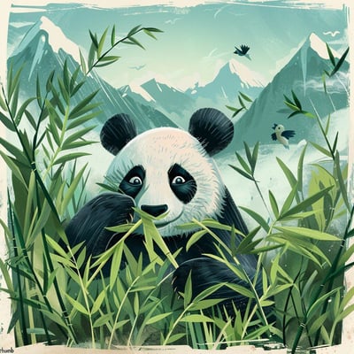 Pandas- De Zwarte met Witte Reuzen